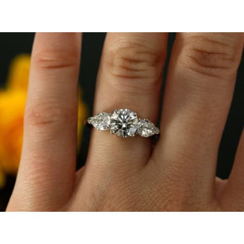 Ladies Engagement Ring - Silver