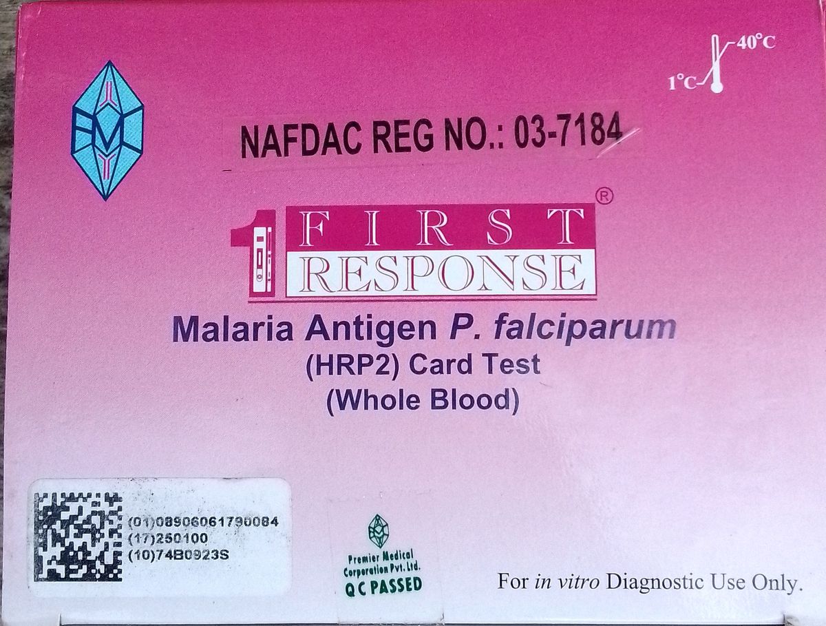 Malaria Detection Kit/ Rapid Malaria Test Cassette - X25