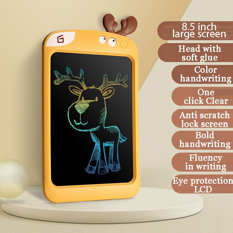 Toy Graffiti Magic Blackboard Drawing Led Art Kid 3D Gift Board Tablet For Toys Drawing Children Lights Education Montessori Pad