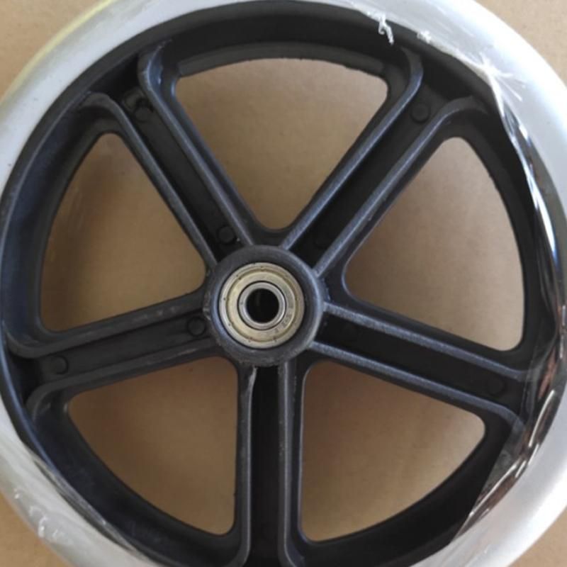 2PCS 200mm (8 inch) Rubber Small Non Marking Wheelchair