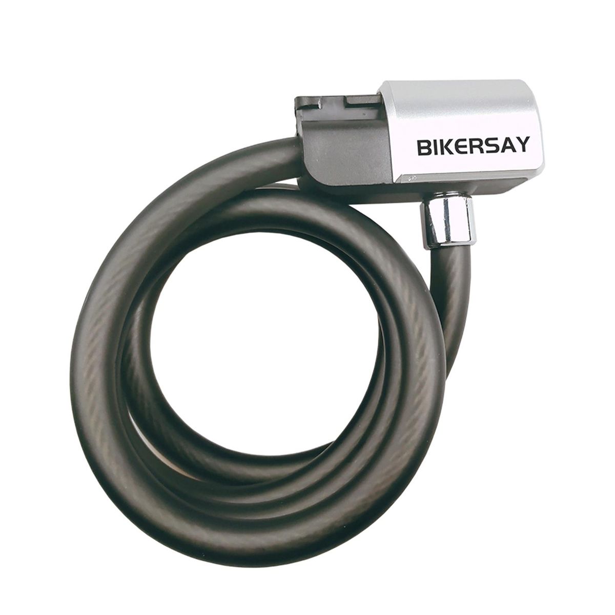 4 Feet Anti-theft Bicycle Lock Cable Coil with Mounting Bracket and Keys