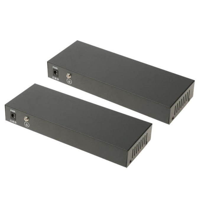 2Pack 9Ports Power Over Ethernet PoE Switch 4,5+/7,8- Support 12V 24V