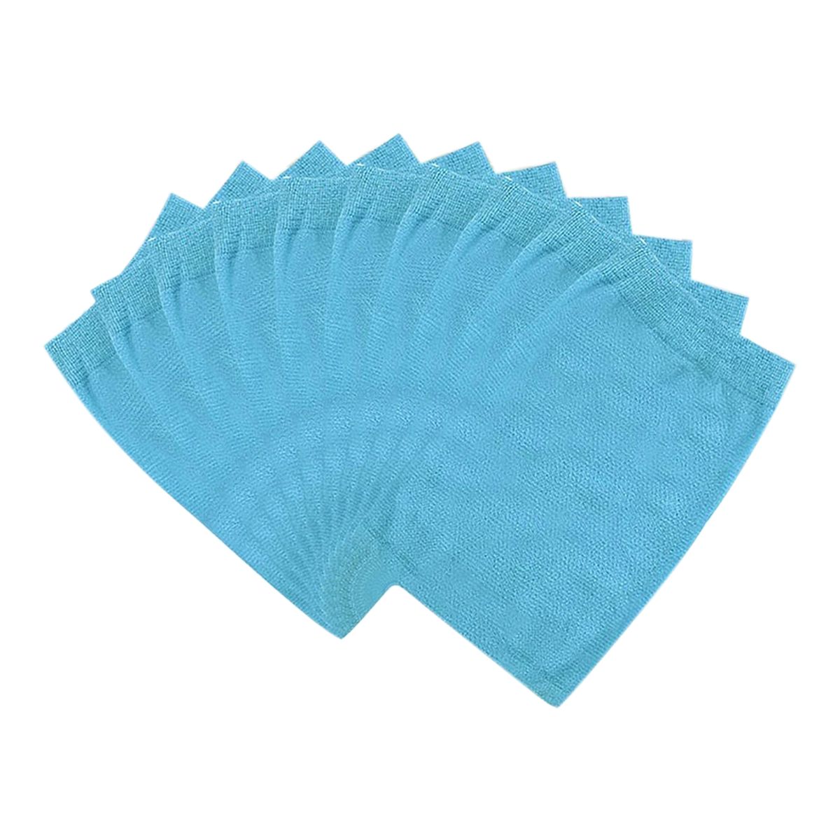 10Pcs Separator Filter Bags Nylon Mesh Swimming Blue