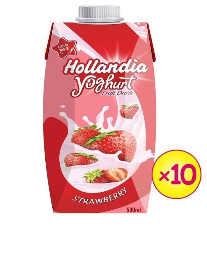 YOGHURT - Strawberry (500ML X 10 PCS)