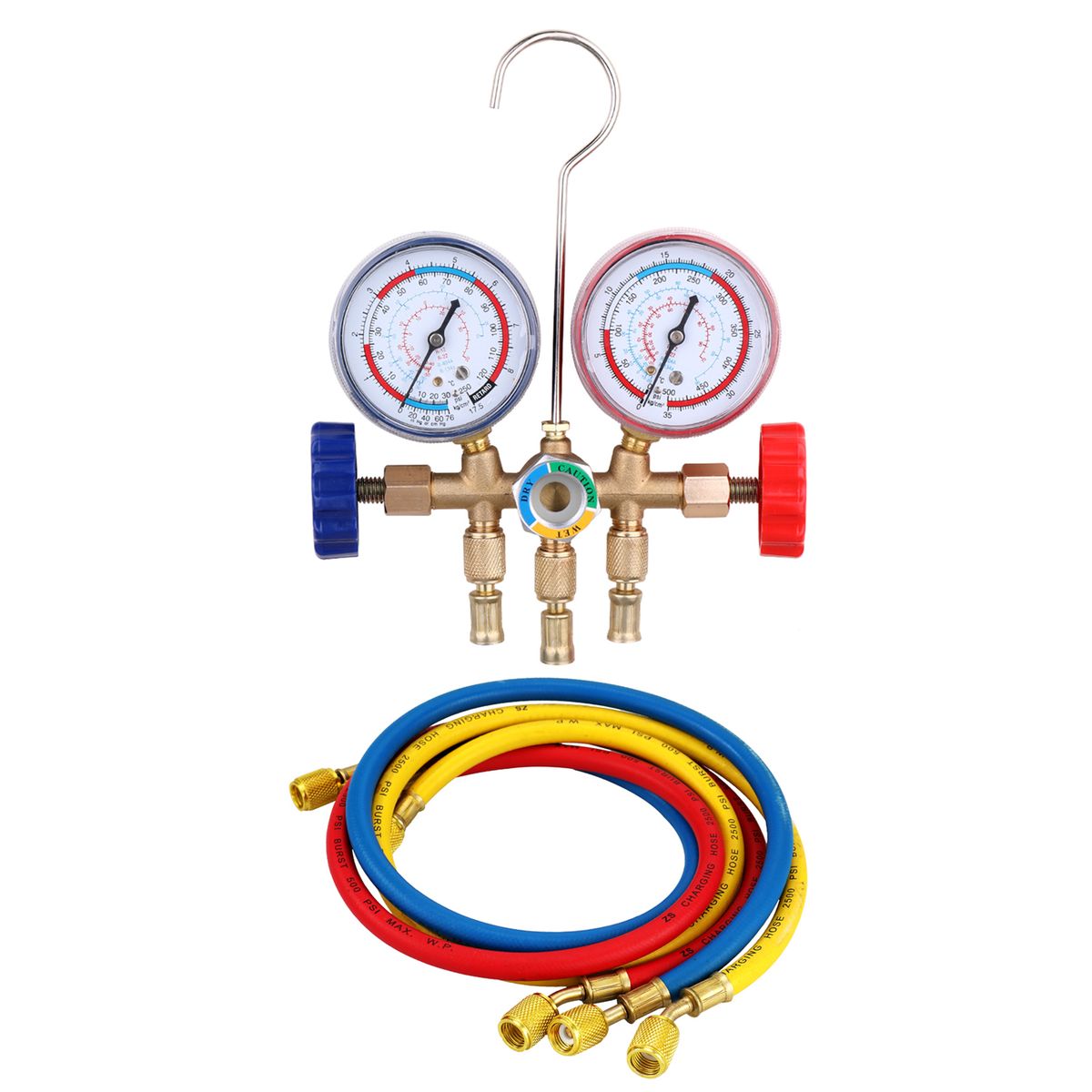 Refrigerant Manifold Gauge Set Air Conditioning Tools With