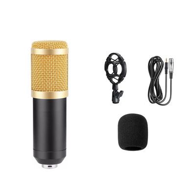 Bm800 Condenser Microphone Professional Kit V8 Sound Card