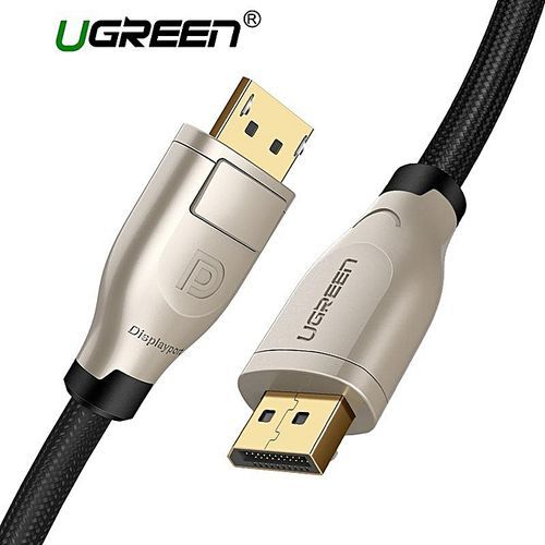 3Meter DisplayPort To DisplayPort Cable, DP 1.2 Male To Male Audio Video Cable With Zinc Alloy Shell, Support 3D 4K 60Hz, 1080P 144Hz For Latest HDTVs, Projectors, Displays, Monitors, PC Graphics By HonTai