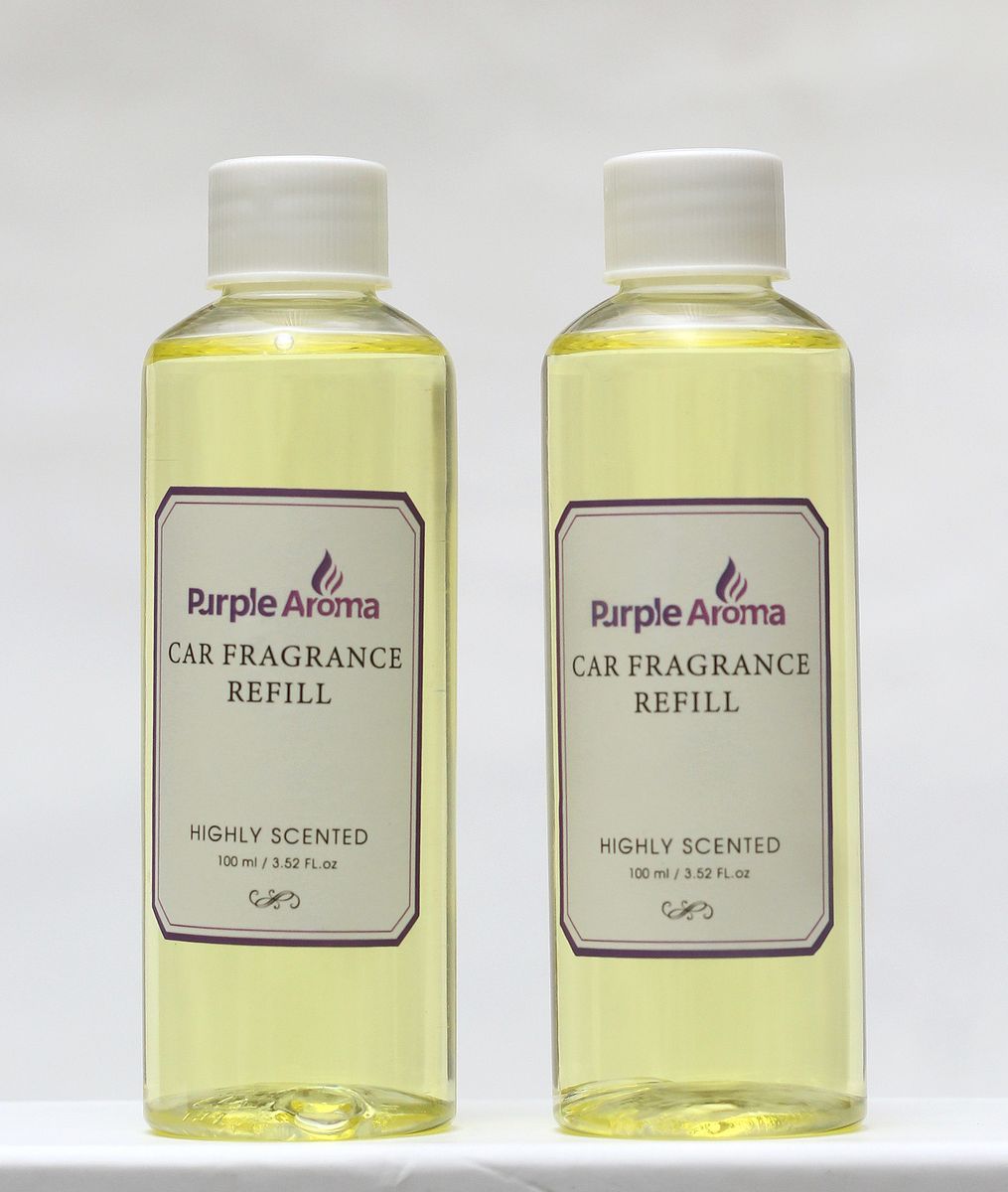 Car Fragrance Refill - 100ml X 2- Rose & Oud