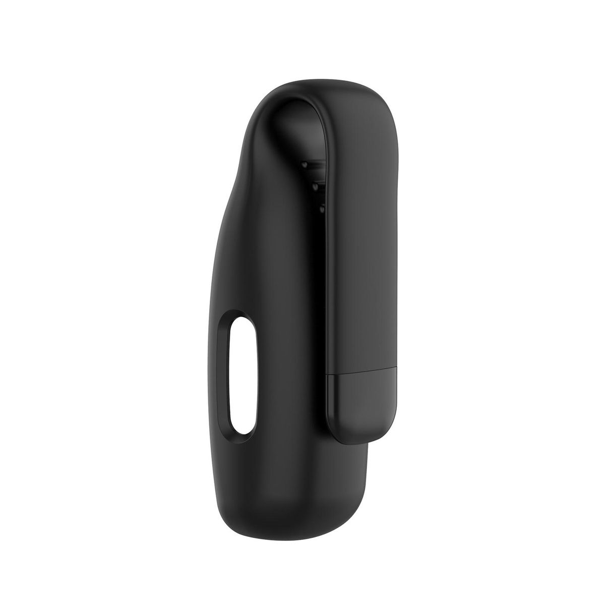 Silicone Steel Clip Protective Shell Case Cover Watch-Black