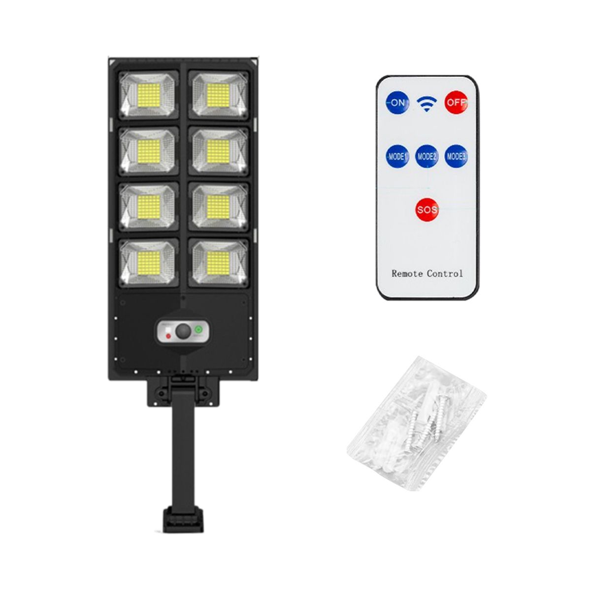 Solar Street Light with Remote Control Outdoor Human