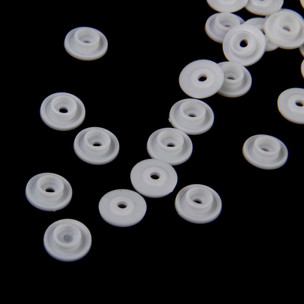200 Sets T5 KAM Button Fastener Snap Plastic Resin Press Stud Cloth