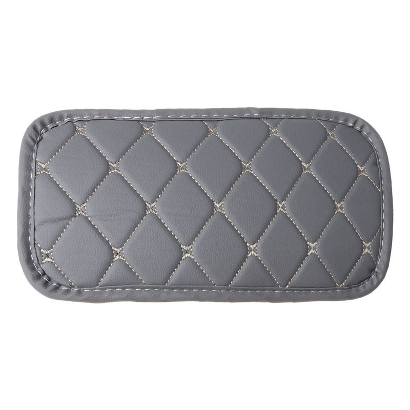 Car Leather Armrest Mat Box Cover Auto Central Arm Rest