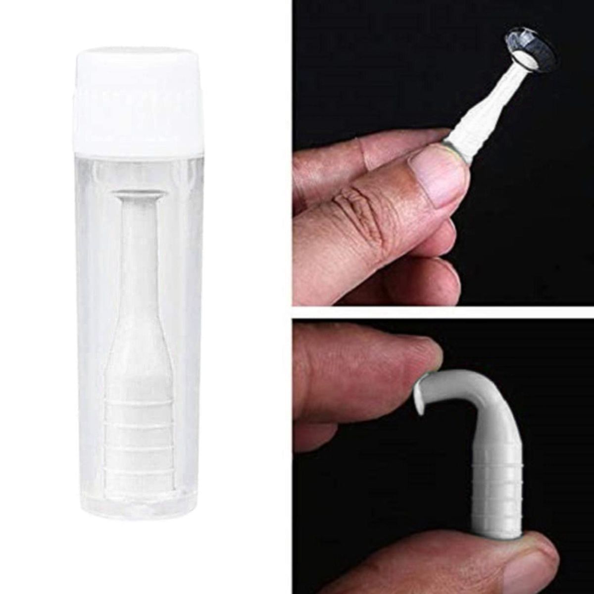 Soft Contact Lens Remover Plunger Extractor Applicator Soft Hard White