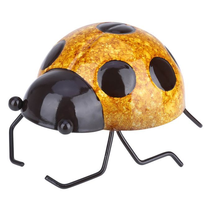 Tooarts Ladybug Wall Decoration Iron Cartoon Ladybug Fun-