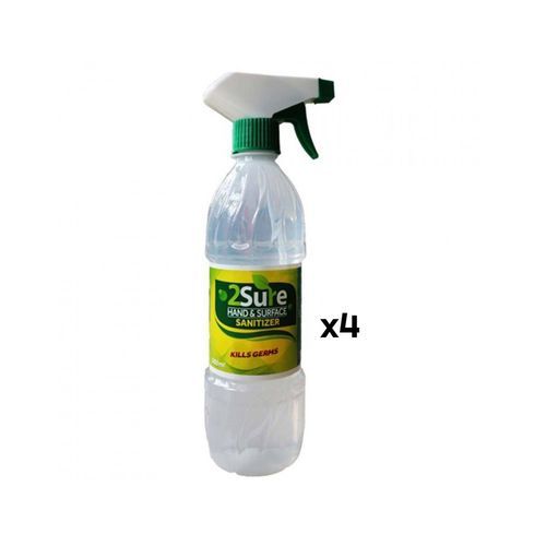 Hand And Surface Sanitizer (500ml)- 4Pcs