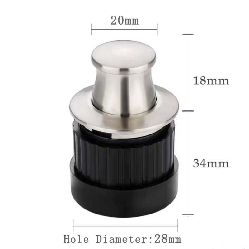 WV Hidden Embedded Furniture Handles Adjustable Spring