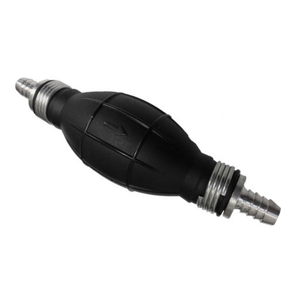 10mm Rubber Fuel Transfer Vacuum Fuel Line Hand  Pump Bulb Type