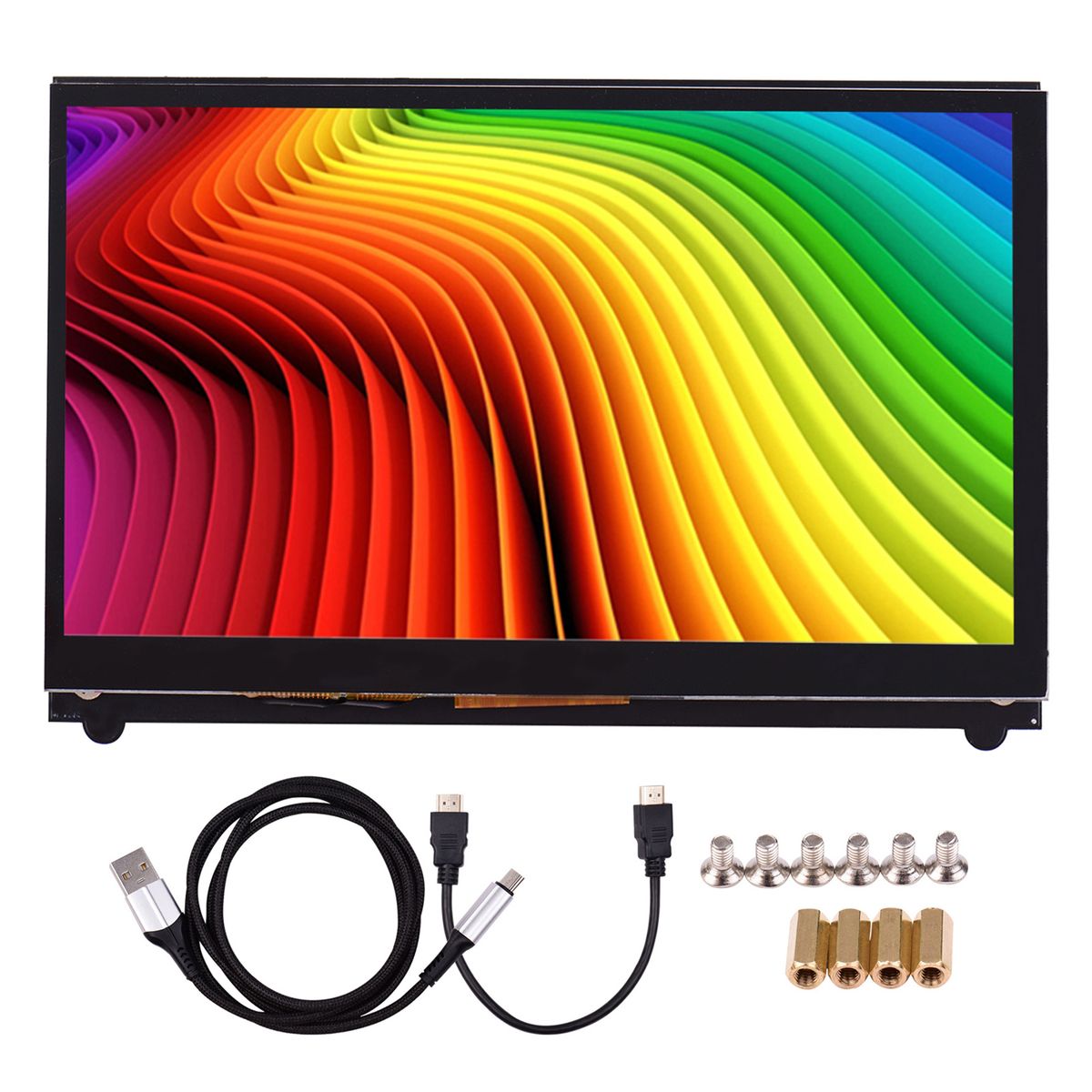 7 Inch HD IPS Capacitive Touchscreen Display 1024*600