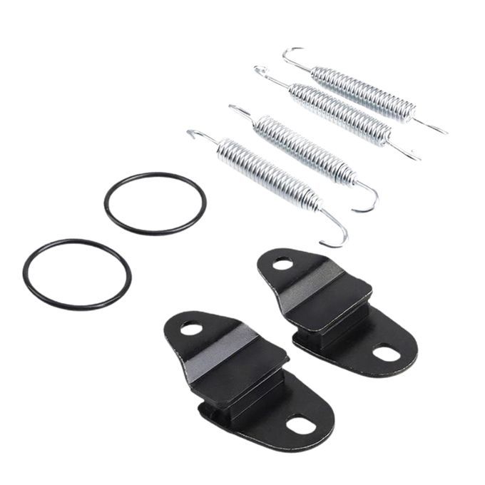 2PCS Durable Exhaust Bracket Kit With SpringWasher For Yamaha 8706