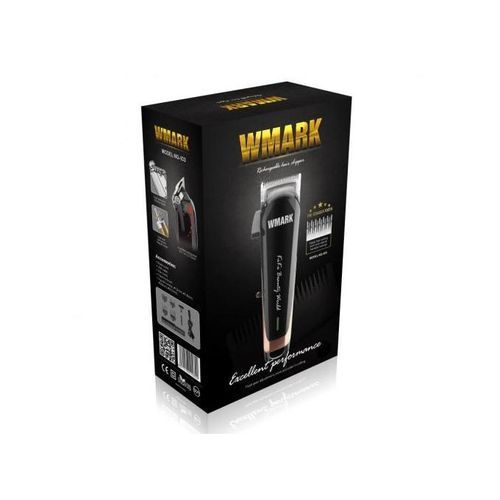 RECHARGEABLE HAIR CLIPPER WITH STAGGER TEETH