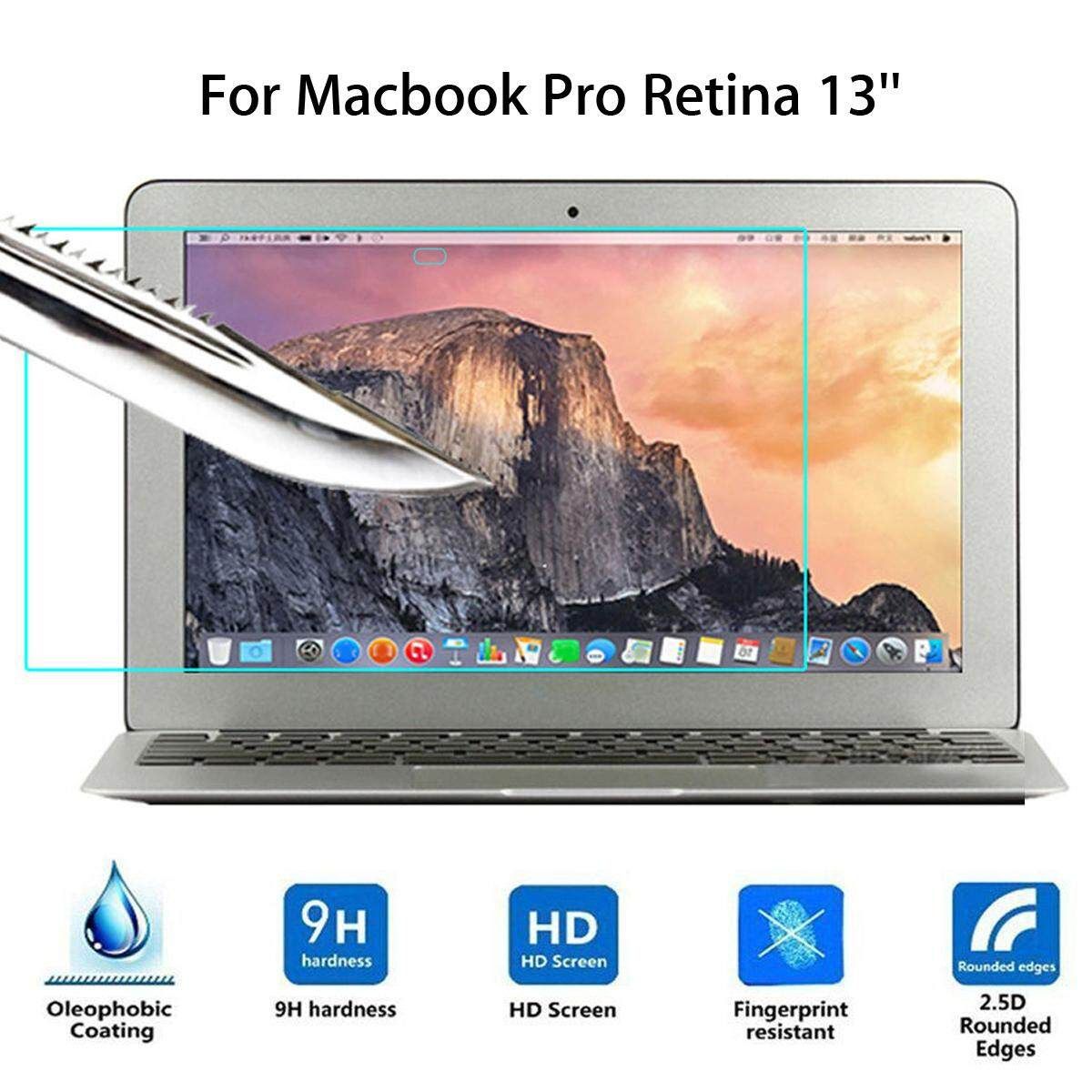 2pcs 9H Guard Film Cover For Macbook Pro Retina 13''