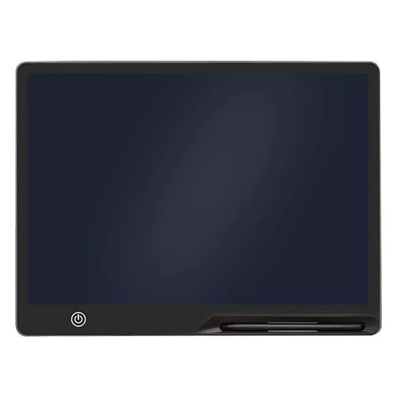 16 Inch Writing Drawing Board Colorful LCD Note Pad Children Learning Gift USB Charging Educational Toys For Children's Comfort Black