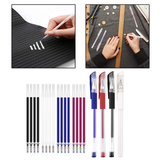 1 Set Heat Erase Pens W/ Replaceable Refills For Tailors DIY Type 1