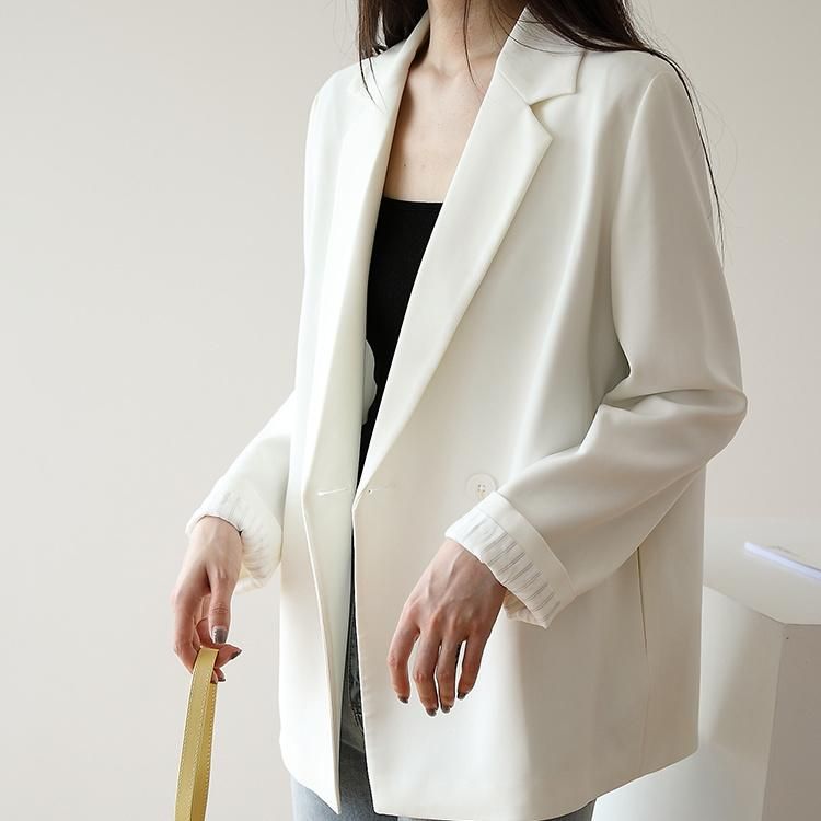 2021 Autumn and Winter New Korean Style Internet Celebrity Suit Jacket Female Fashion Ins Loose Student British Style Casual Small Suit