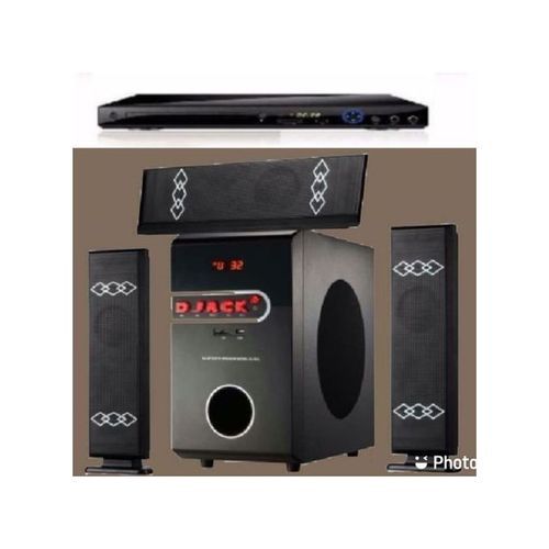 3.1ch Powerful Bluetooth Home Theater DJ-D3L Free DVD Playe
