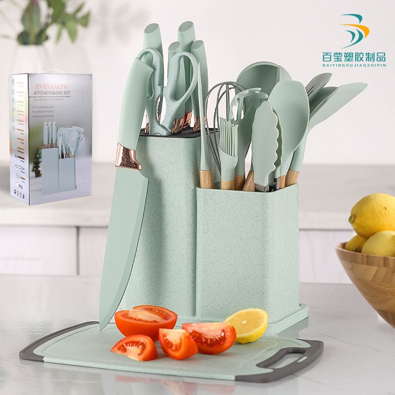 16pcs Silicon Non Stick Set Of Spoons