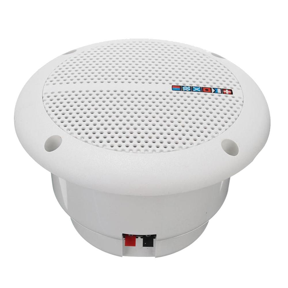 1 Pair Waterproof Full Range Boat Ceiling Wall Speakers Gard