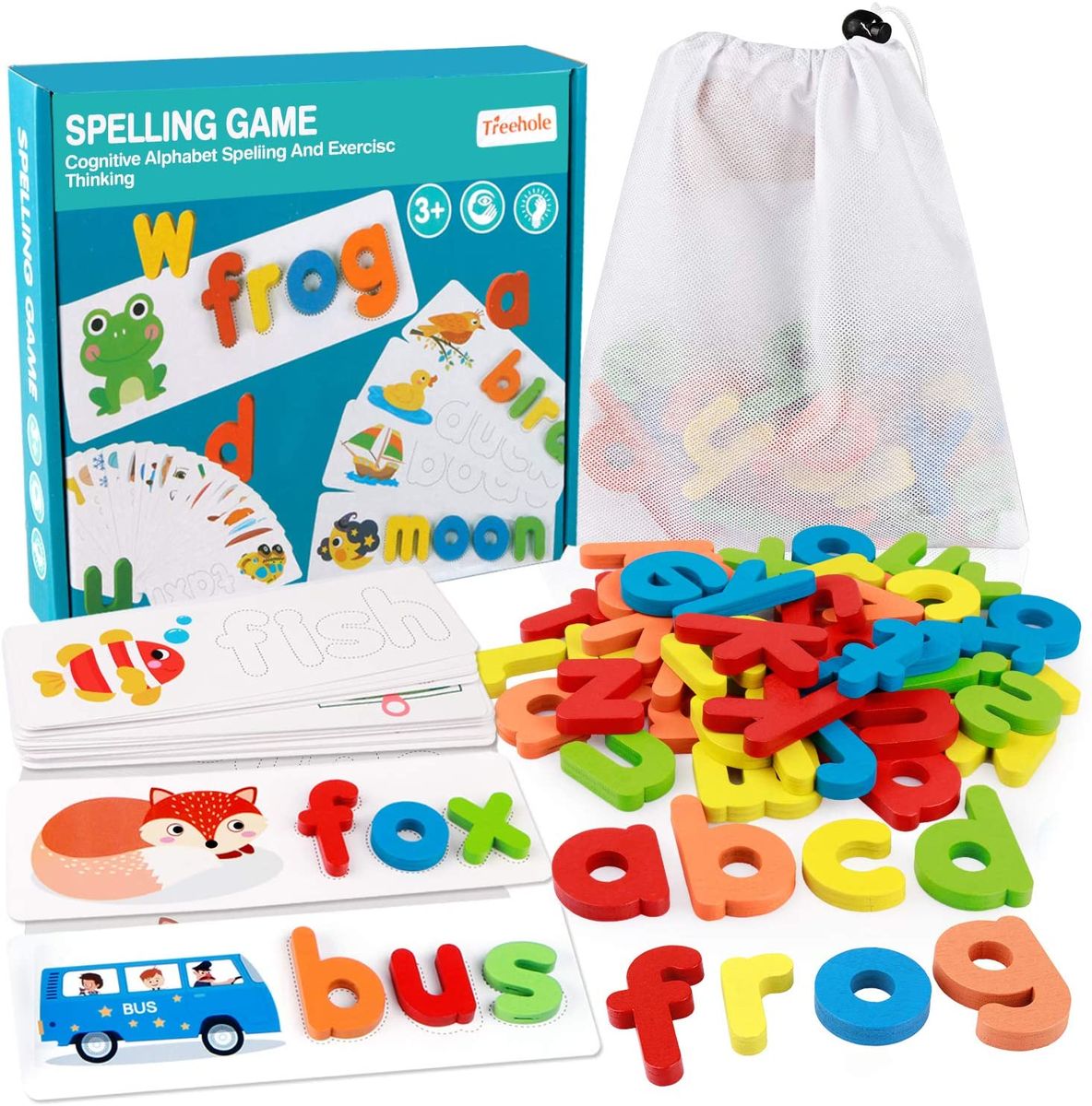 Wooden Alphabet Matching ABC Letters For Kids