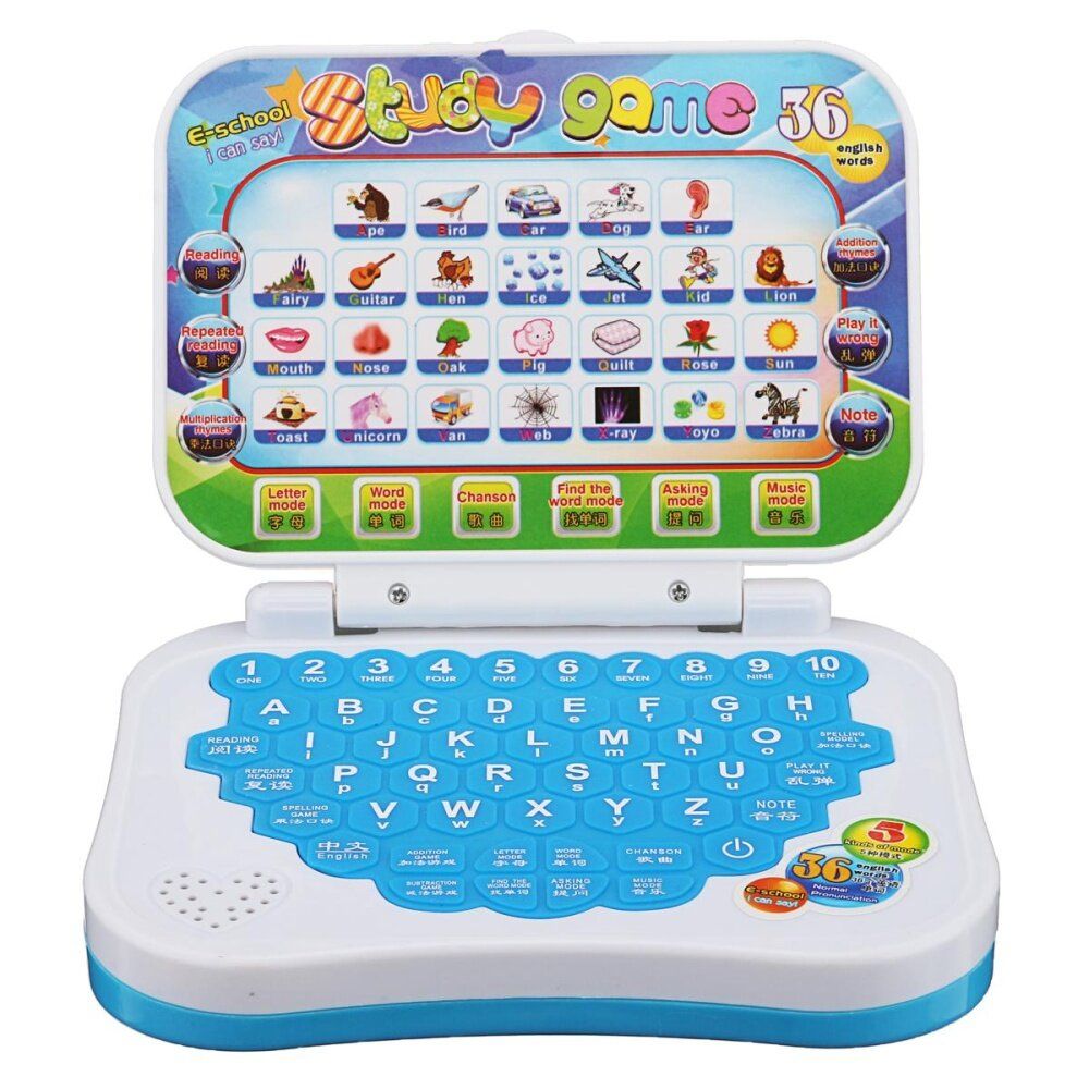 Baby Kid Toddler Educational Learning Study Toy Laptop Computer Game