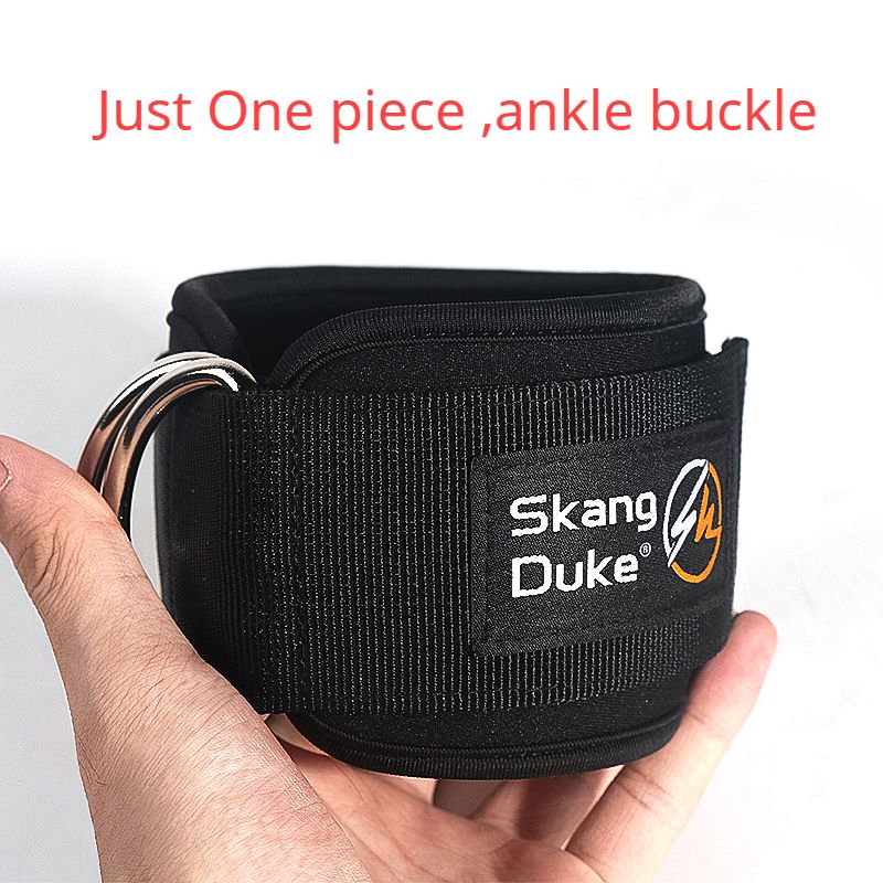 (B-1PC Ankle Strap)3PCS Resistance Bands With Ankle Strap Cuff With Cable For Attachment Booty  Thigh Leg Pulley Strap Lifting Fitness Exercise WAR