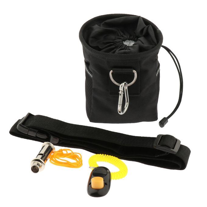 Pet Treat Pouch Dog Treat Bag Puppy  Puppy Training Treats Bags Black