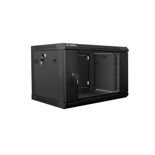 WALL-MOUNTED 9U RACK 600X450 DEMOUNTED FLAT PACK