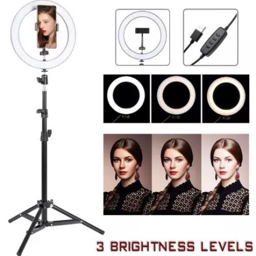 10inches Led RingLight With Tripod