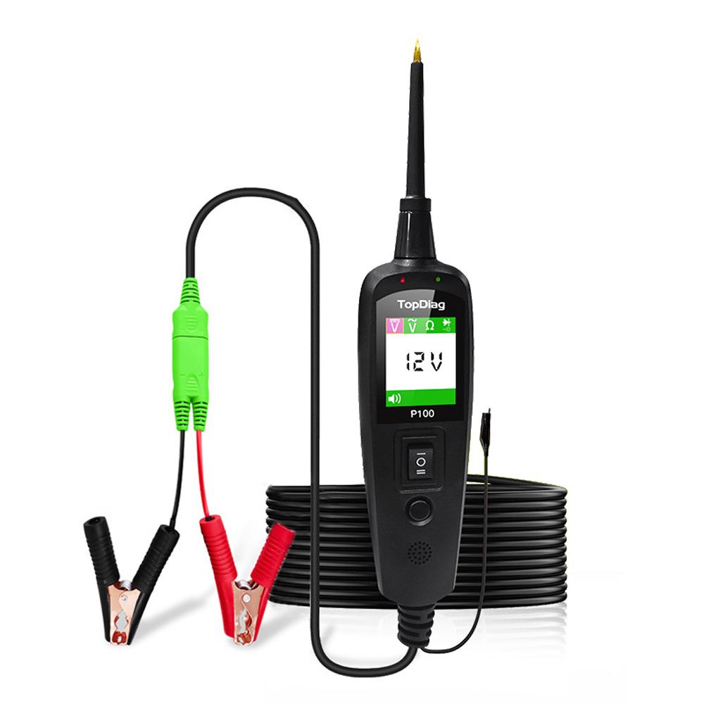 Automotive Circuit Tester Power Circuit Probe Kit Car Voltage/Resistant Tester Diagnostic Tool 12/24V Over-Load/Short Circuit