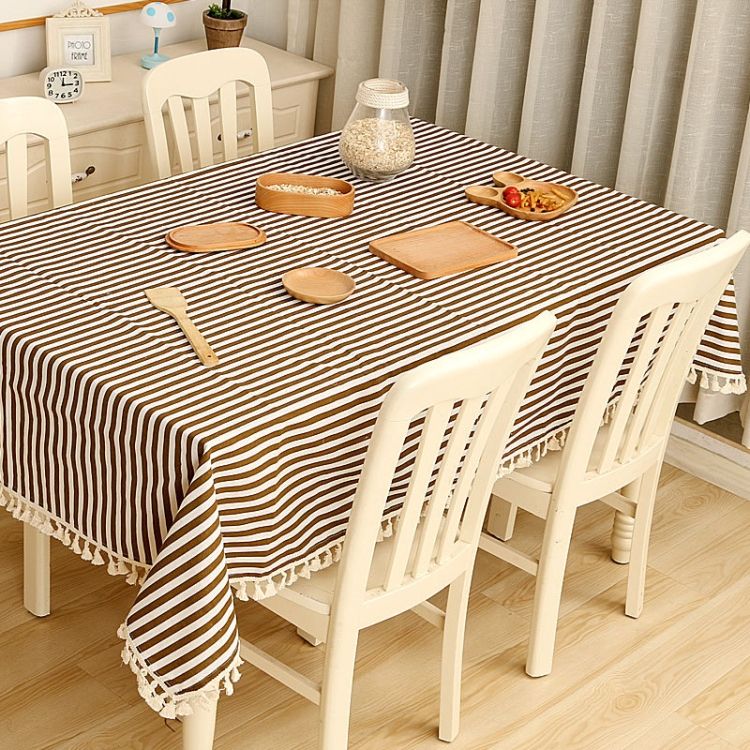 Cloth Cotton Dining Tablecloth Decoration Cloth 110x140cm