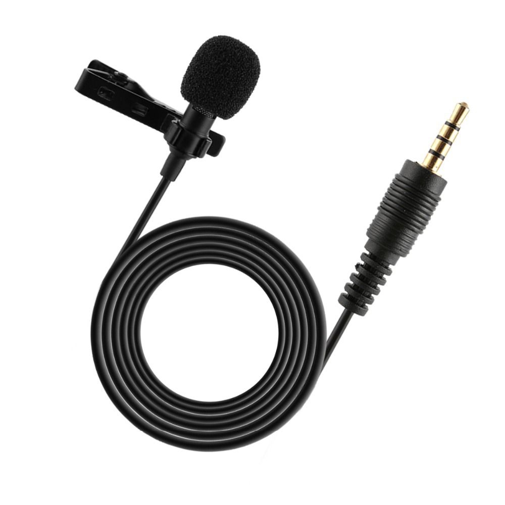 Portable Professional Grade Lavalier Microphone 3.5mm Jack