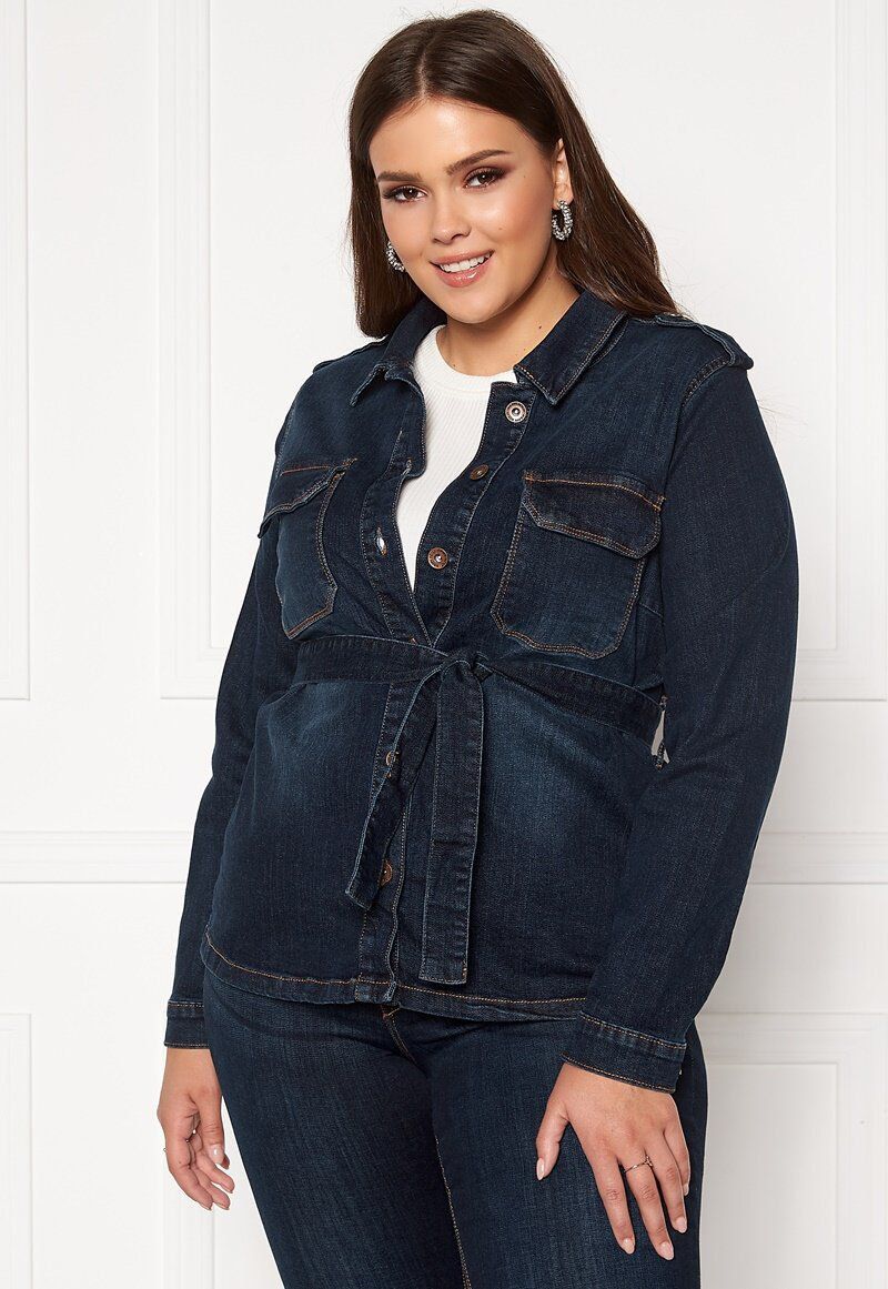 Cindy Denim Jacket- Dark Wash