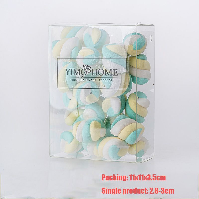25pc/box  Twist Marshmallow Model  Candy Cake Dessert For