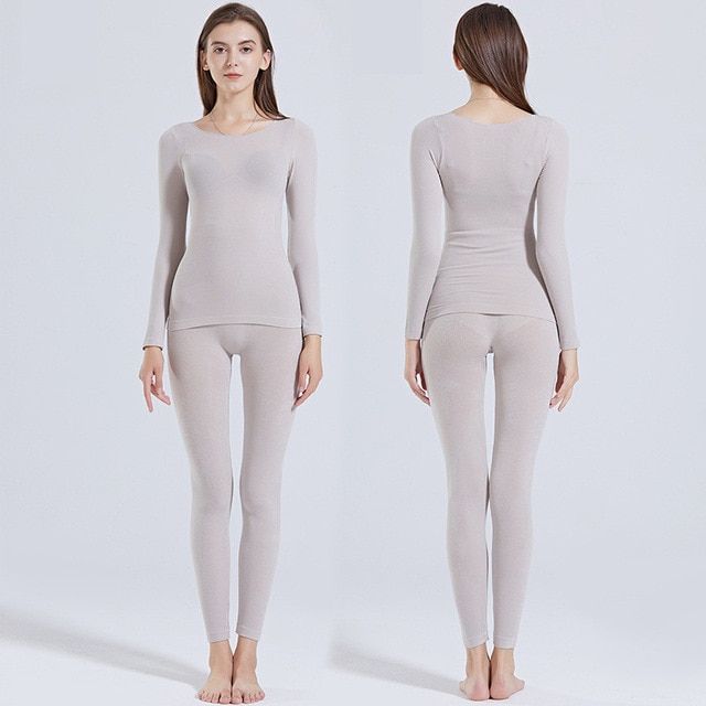 Thermal Set For Women Warm Long Johns Winter