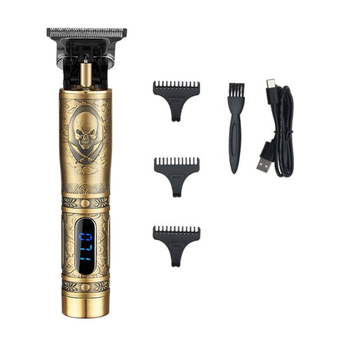 Portable Electric Haircut Kit USB Hair Clippers Cordless