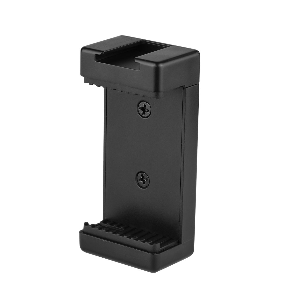 Phone Tripod Mount Adapter Phone Holder Clip With Dual 1/4