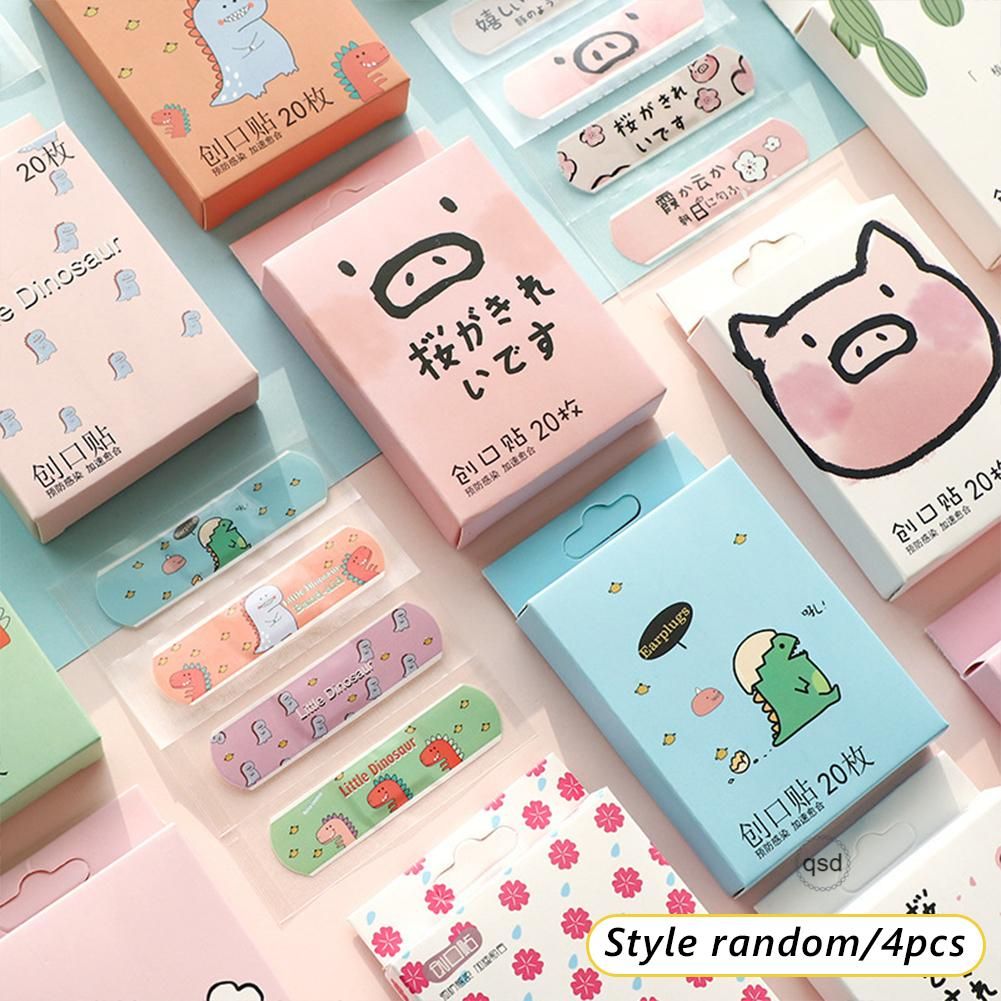 20pcs Cute Cartoon Band Aid Lovely Disposable Wound Sticker