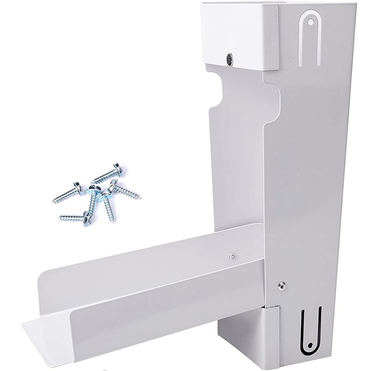 Rain Collector Downspout Diverter with Adjustable Collection Capacity White