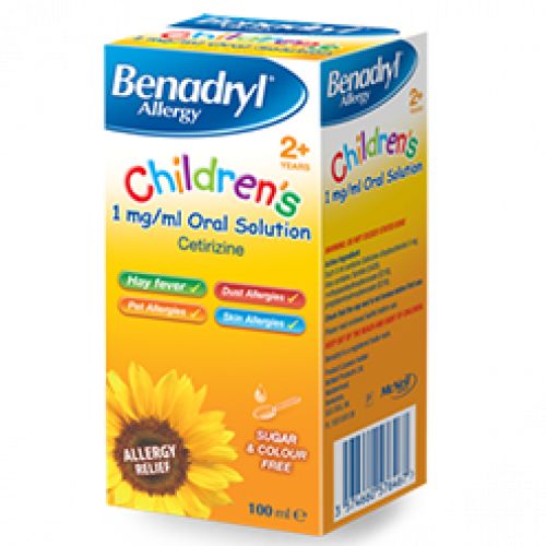 Allergy Oral Solution For Children - 2+yrs- 100ml