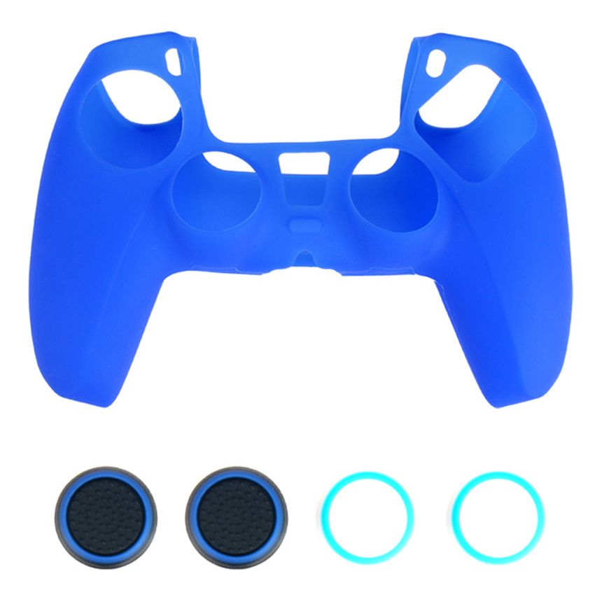 Soft Anti-Slip Silicone Controller Cover Skins Thumb Grips
