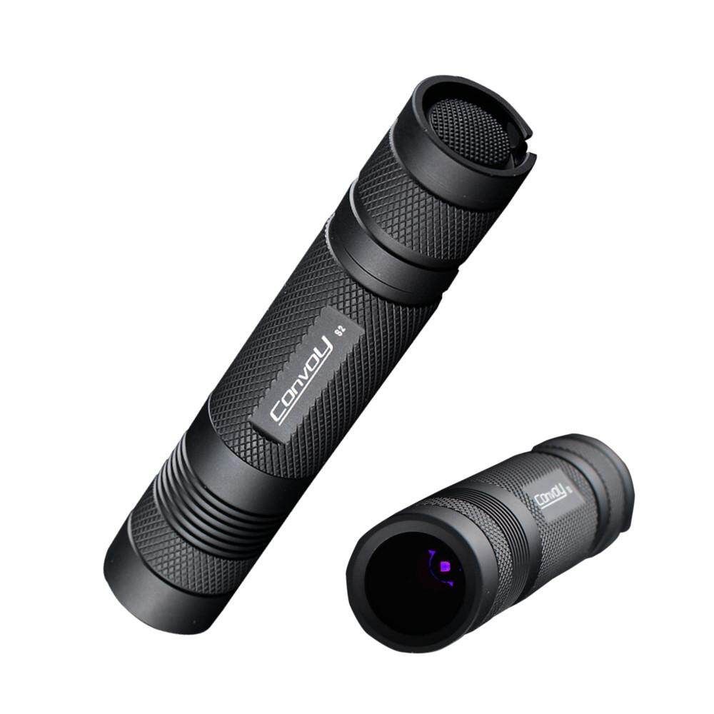 S2 7135*3 Driver 1Mode Simple Operation Purple UV Flashlight Fluorescence Sterilization Banknote Pen